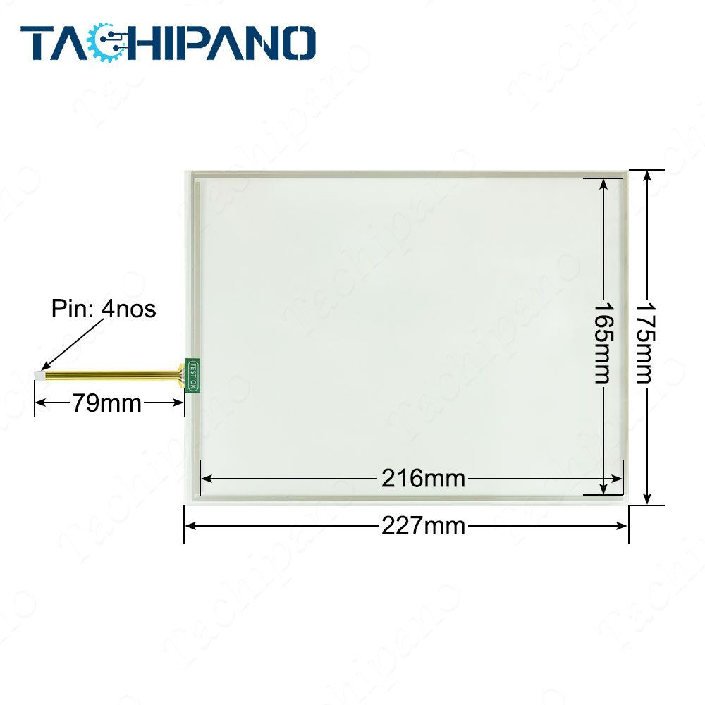 GT1675-VNBD GT1675-VNBA for Touch Screen Panel Glass, Protective Film Overlay