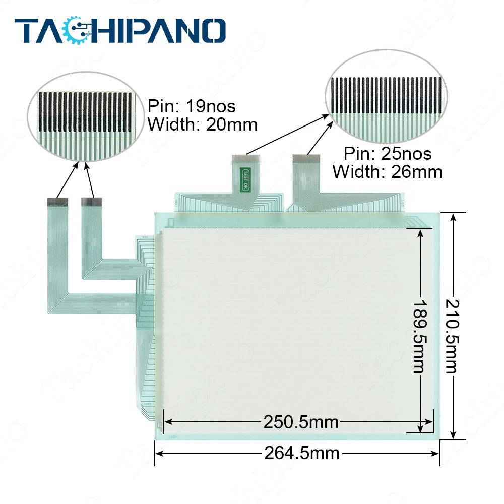 GS2110-WTBD GS2110-WTBD-N for Touch Screen Panel Glass, Protective Film Overlay