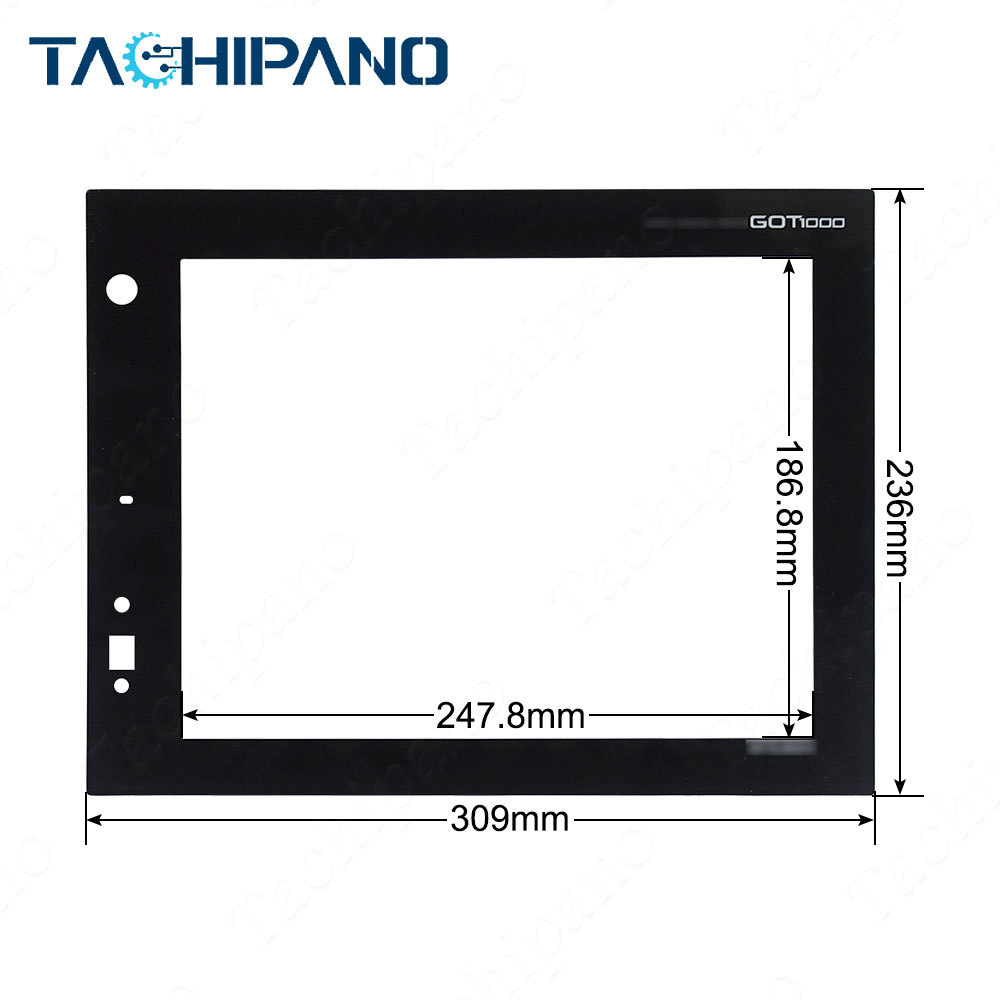 GT1585-VNBA GT1585-VNBA-C for Touch Screen Panel Glass, Protective Film Overlay