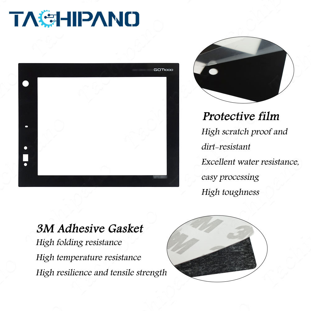 GT1585-VNBA GT1585-VNBA-C for Touch Screen Panel Glass, Protective Film Overlay