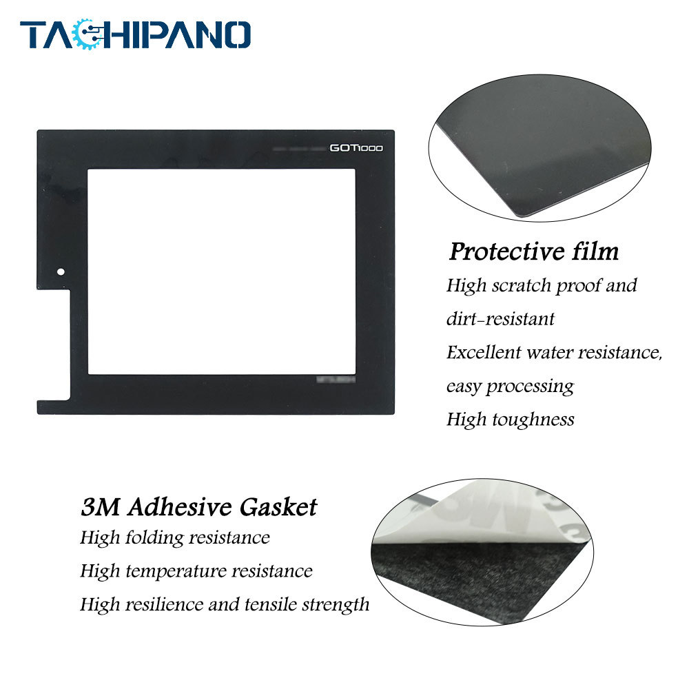 GT1665M-STBA GT1665M-STBD for Touch Screen Panel Glass, Protective Film Overlay