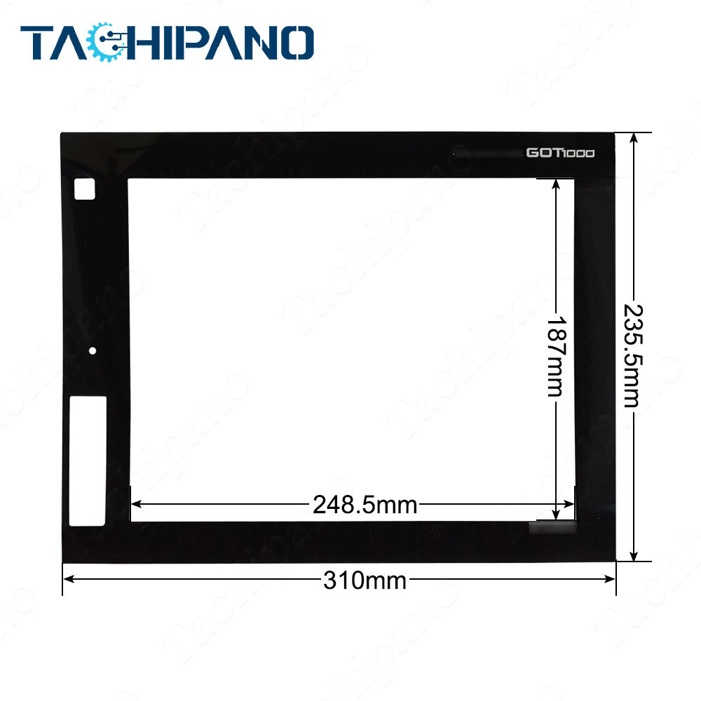 GT1685M-STBA GT1685M-STBA-C for Touch Screen Panel Glass, Protective Film Overlay