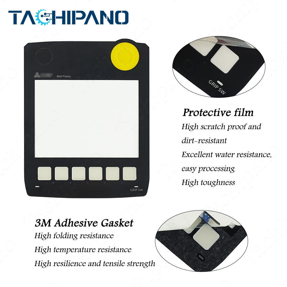 GT1455HS-QTBDE GT1455HS-QMBDE for Touch Screen Panel Glass, Protective Film Overlay