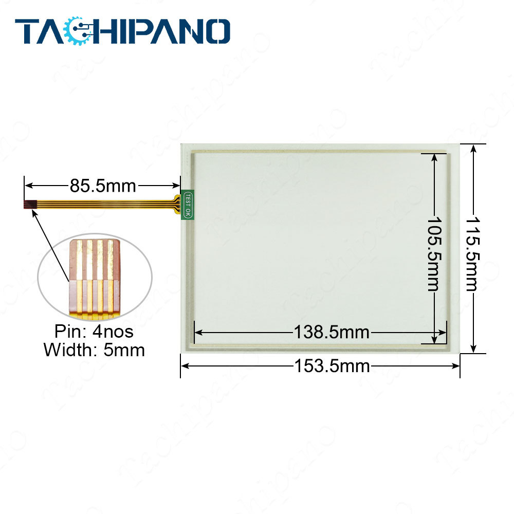 GT2104-PMBD GT2104-PMBDS GT2104-PMBDS2 for Touch Screen Panel Glass, Protective Film Overlay
