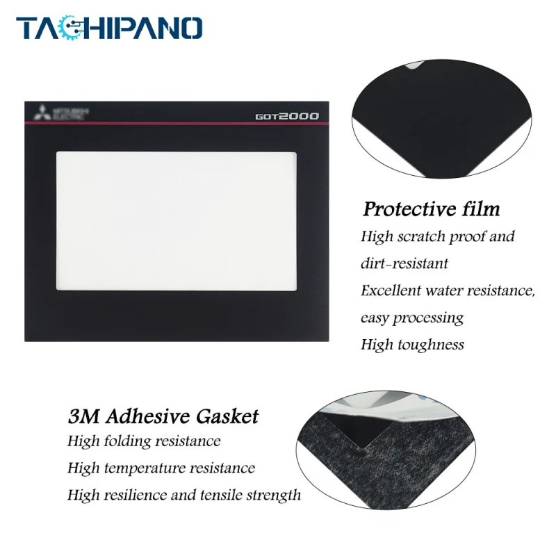 GT2104-RTBD for Touch Screen Panel Glass, Protective Film Overlay