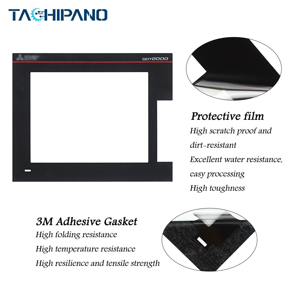 GT2105-QMBDS GT2105-QMBDS-K for Touch Screen Panel Glass, Protective Film Overlay