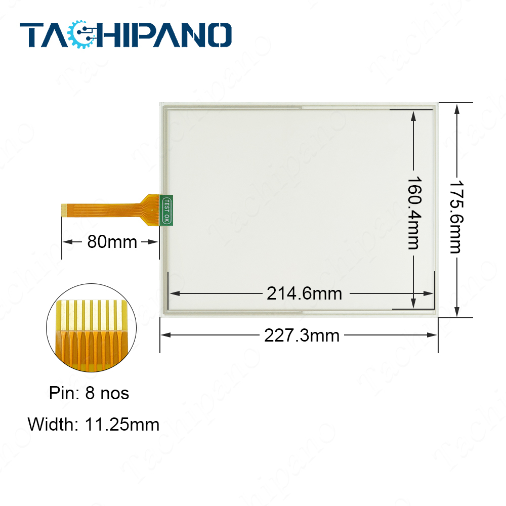 G065 G065-02 G06502 for Touch Screen Panel Glass