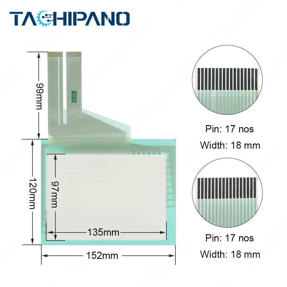 Gunze G150-02 G15002 G150-02-1D G150-02-2D for Touch Screen Panel Glass