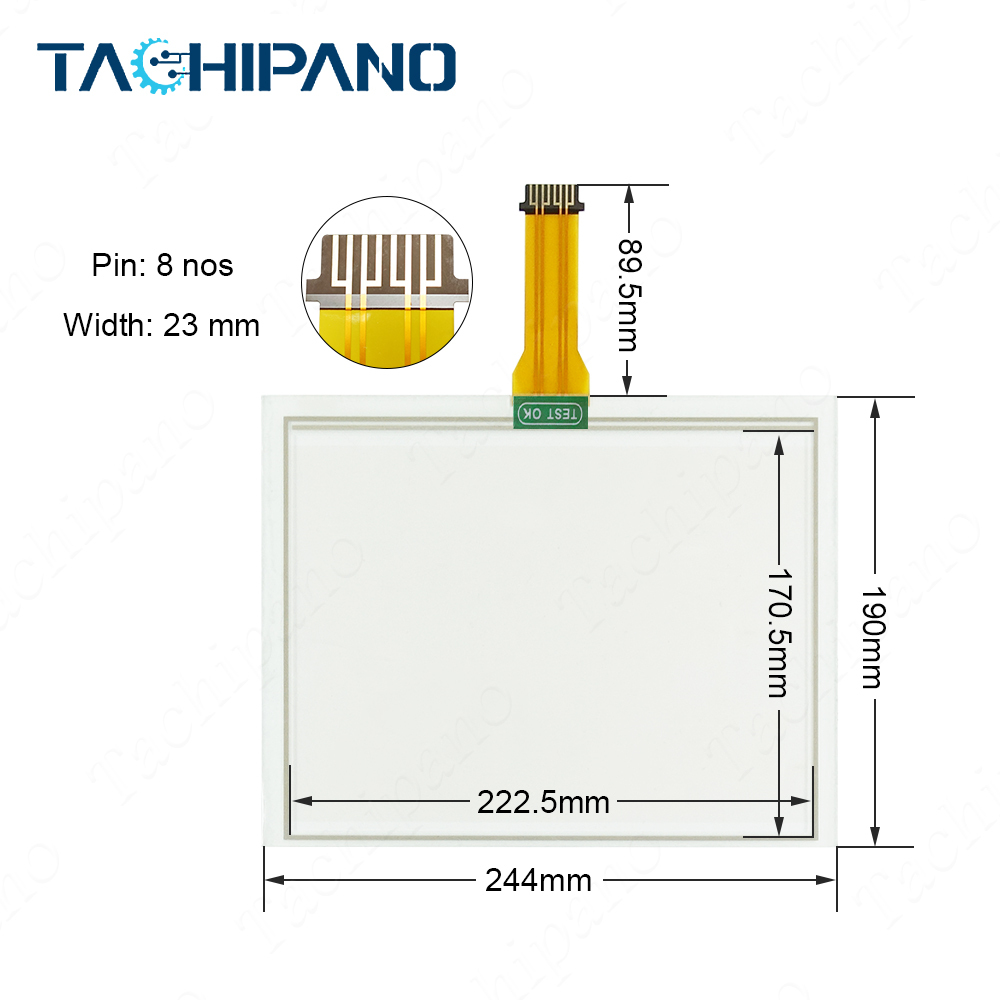 FP-VGA 260SH-CE FP-VGA-260SH-CE for Touch Screen Panel Glass