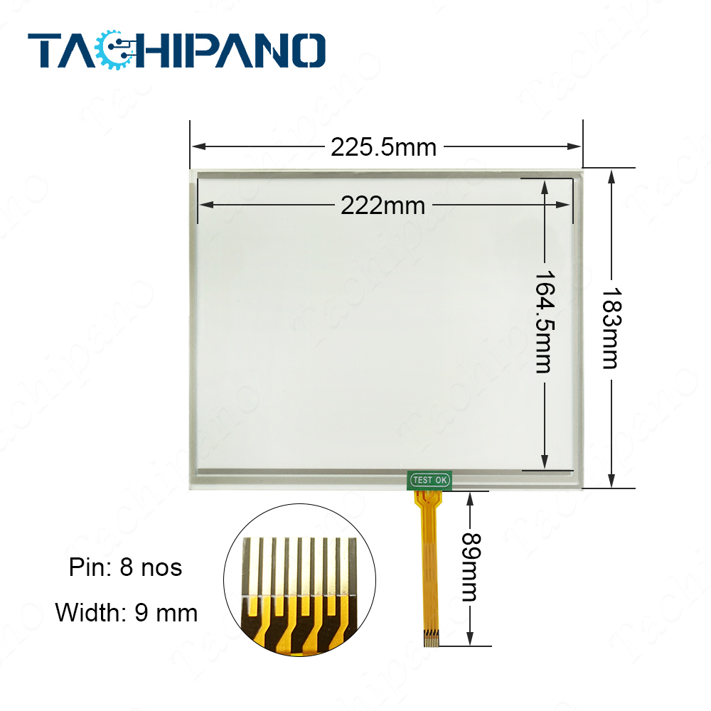 FP-VGA 260SH-CE FP-VGA-260SH-CE for Touch Screen Panel Glass