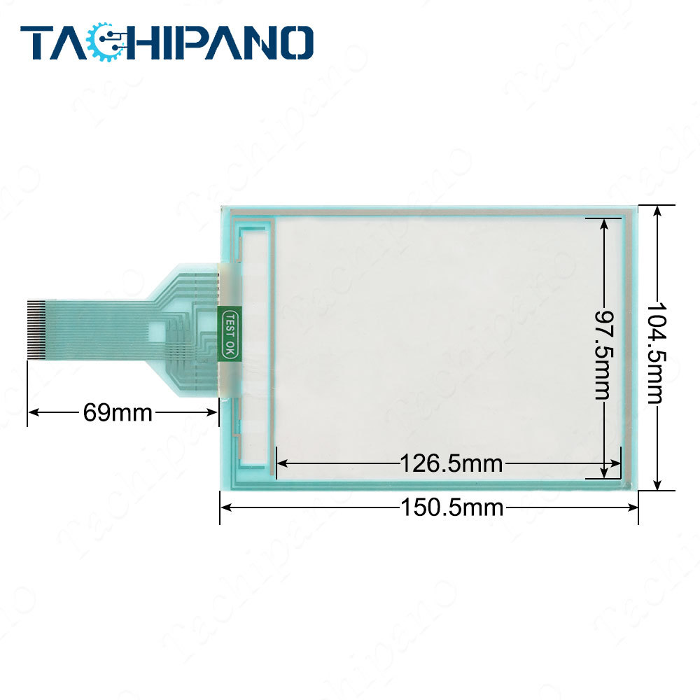 Touch Panel for TS1100 TS1100i Fuji Monitouch with Protective Film