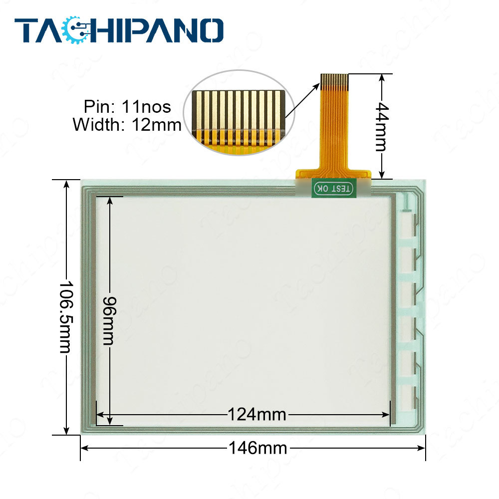 V706T V706TD for Touch Panel Screen Panel with Protective Film