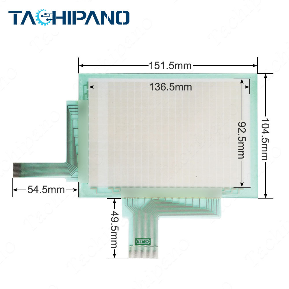 V706T V706TD for Touch Panel Screen Panel with Protective Film