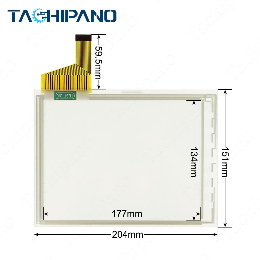 TS2060i TS2060 TS2060-U200 for Touch Panel Screen Panel with Protective Film