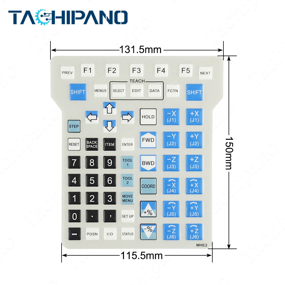 A05B-2518-C370#EAW Teach Pendant for Plastic Case, Protection panel, LCD display and related accessories