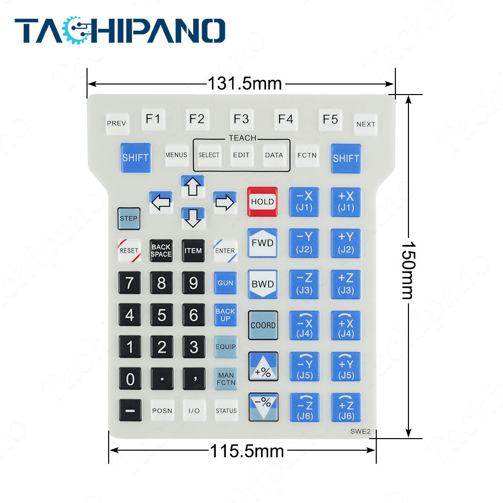 A05B-2518-C370#EAW Teach Pendant for Plastic Case, Protection panel, LCD display and related accessories