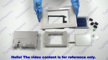 TP170 6AV6545-0BA15-2AX0 Plastic Case Cover Shell, Touch screen panel glass, LCD display for 6AV6 545-0BA15-2AX0