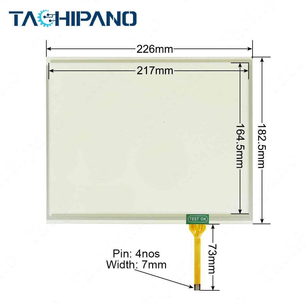 V710S V710iS V710C V710CD-038 for Touch Panel Screen Panel with Protective Film
