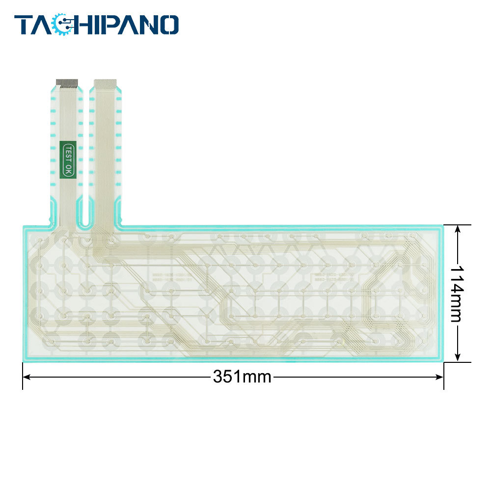 Line Film for N86D-1601-R011/02 N86D-1601-R012/02 Circuit membrane keypad