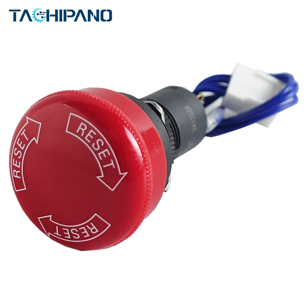 E-STOP Button for A05B-2301-D002 New Switch Button with Wire