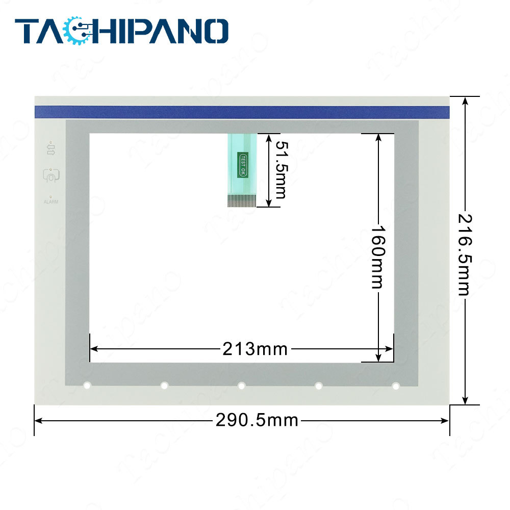 XBTF034510 Touch Screen Panel, Protective Film for Schneider XBT-F034510