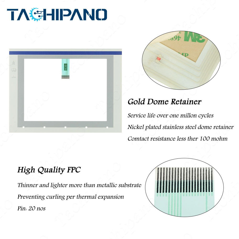 XBTF034510 Touch Screen Panel, Protective Film for Schneider XBT-F034510