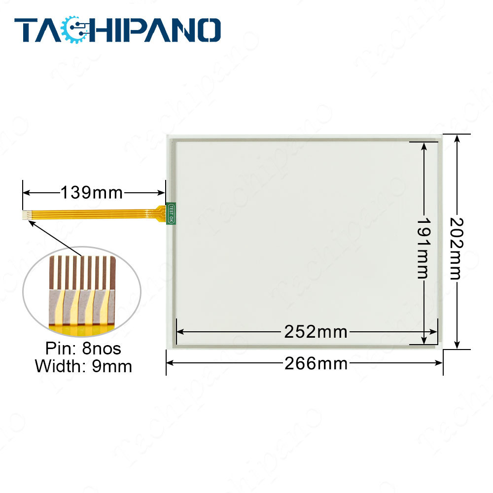 HMIGTO6310 Touch Screen Panel, Protective Film for Schneider HMIGT06310