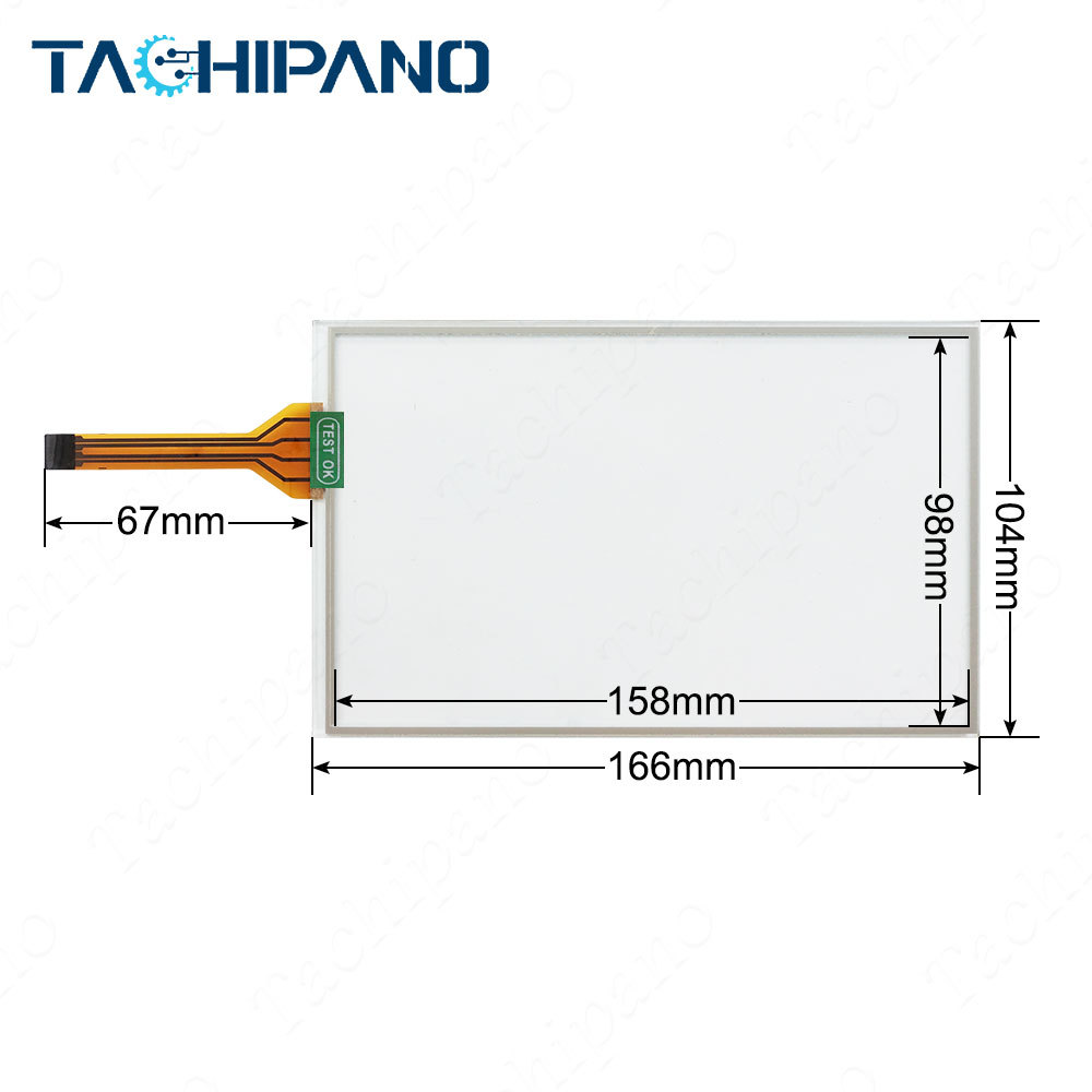 HMIGTO4310 Touch Screen Panel, Protective Film for Schneider HMIGT04310
