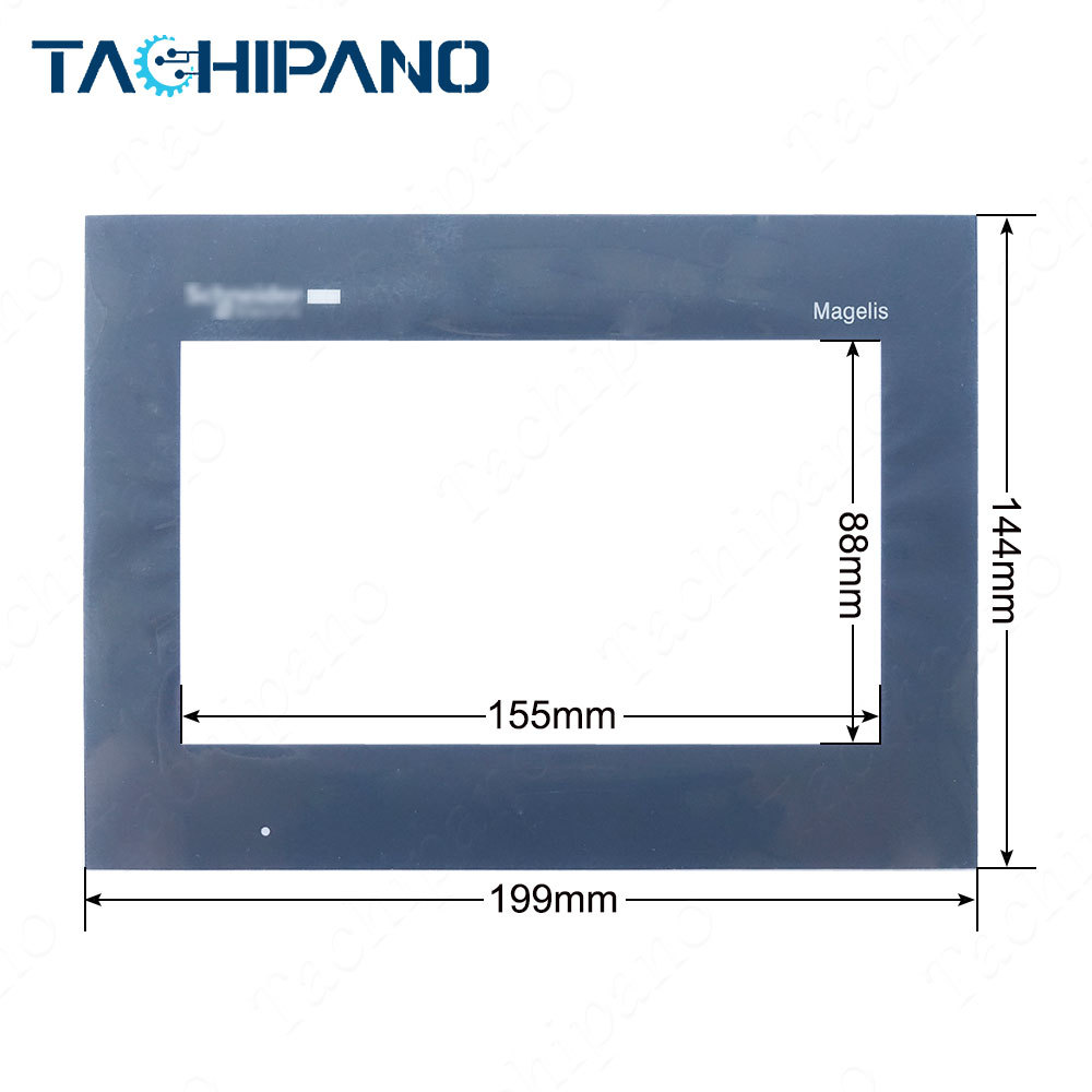 HMISTU855W Touch Screen Panel, Protective Film for Schneider HMI STU855W
