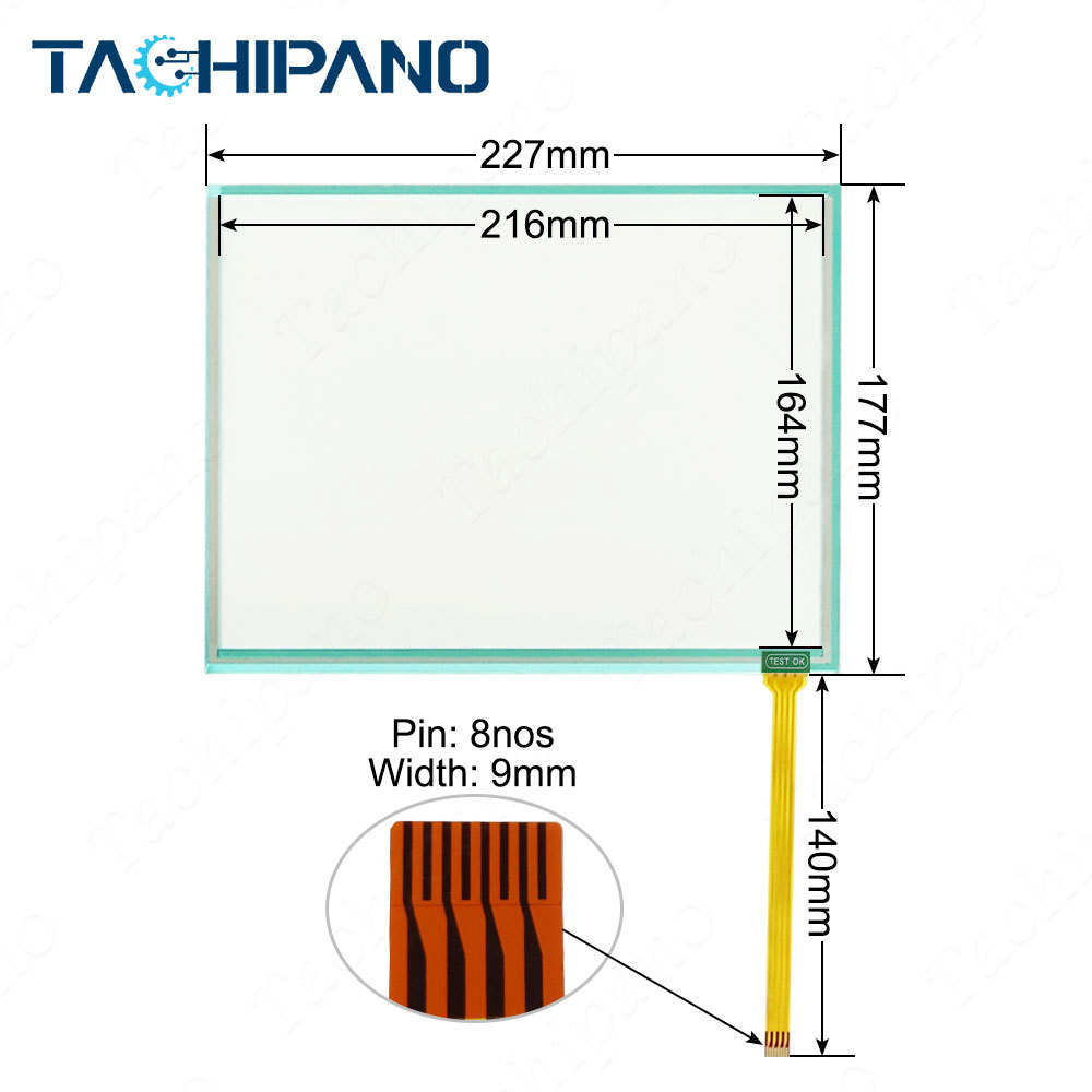 PFXXM4200TP Touch Screen Panel, Protective Film for Schneider PFXXM4200TP