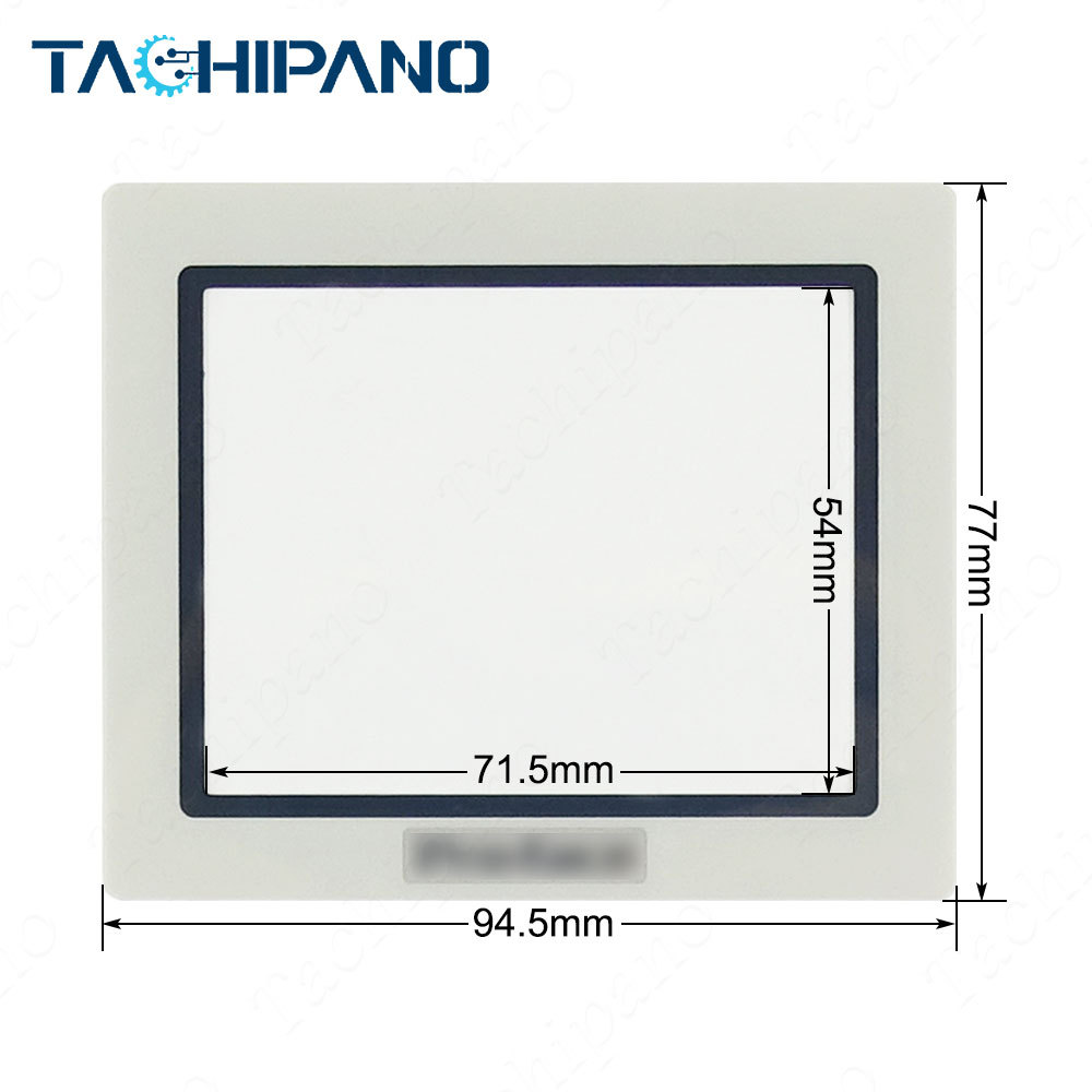 XBTGC2000 XBTGC2120U Touch Screen Panel, Protective Film for Schneider XBT GC2000 XBT GC2120U