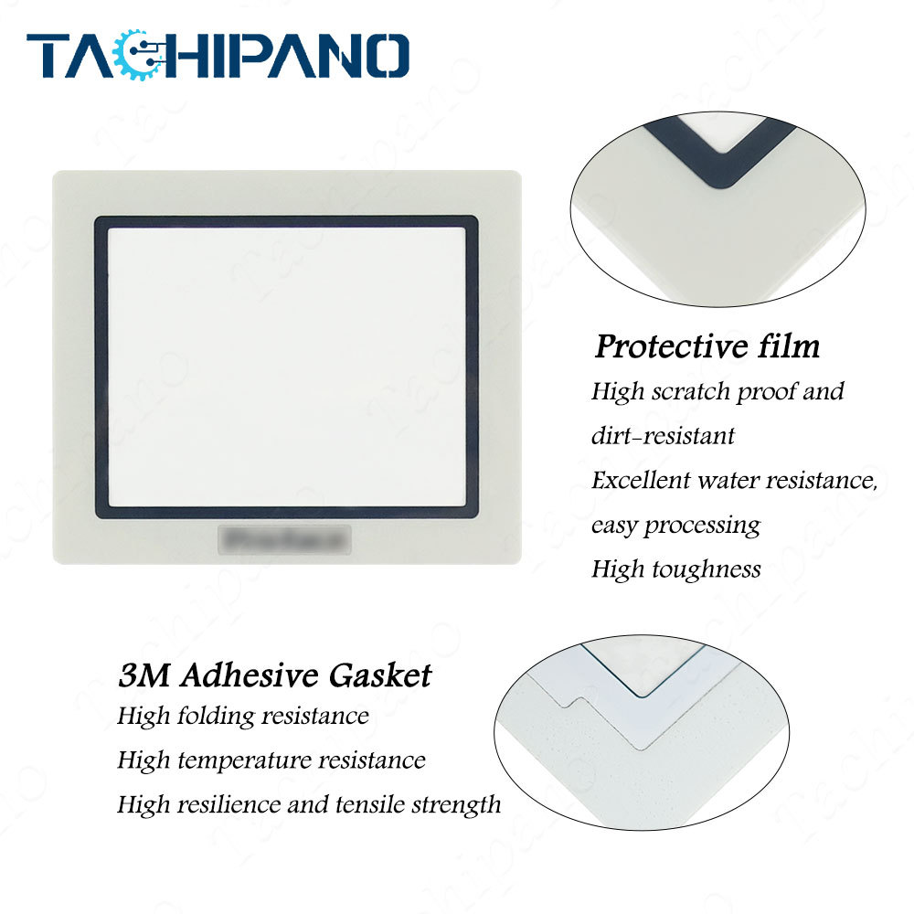 HMISTU655 HMISTU655S Touch Screen Panel, Protective Film for Schneider HMISTU655 HMISTU655S