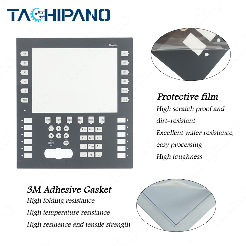 XBTGK5330 Touch Screen Panel, Protective Film for Schneider XBT GK5330 XBT-GK5330