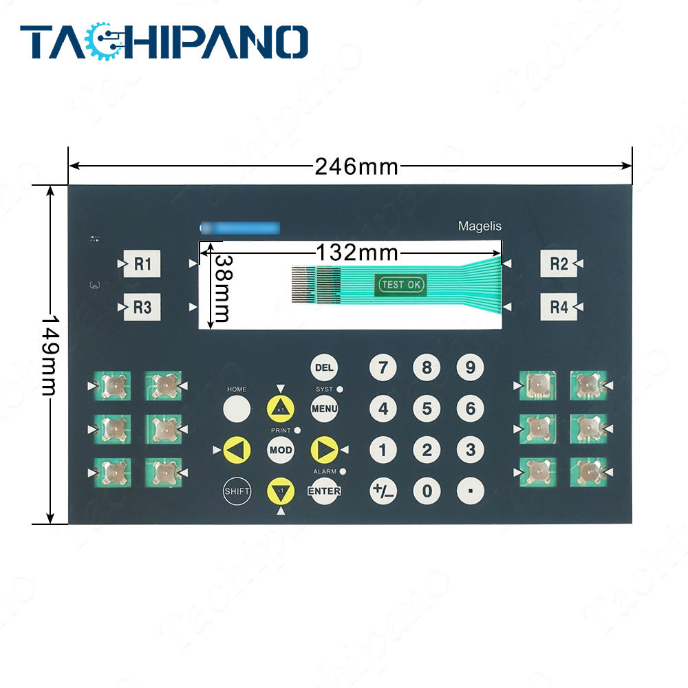 XBTP021010 Membrane Keypad Switch for Schneider XBT P021010 XBT-P021010