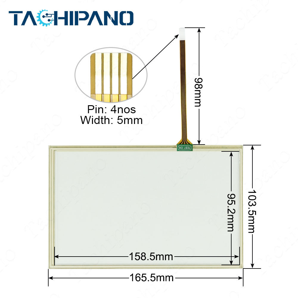 Beijer X2 base 7 - F2 base 7-F2 for Touch Screen Panel Glass, Protective film