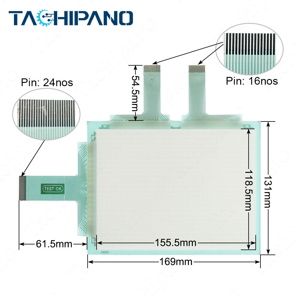 XBTGT7340 Touch Screen Panel, Protective Film for Schneider XBT GT7340 XBT-GT7340