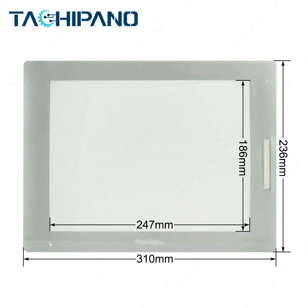 HMIDT642 HMIDT642FC HMIDT643 Touch Screen Panel, Protective Film for Schneider HMI DT642 HMI DT642FC HMI DT643