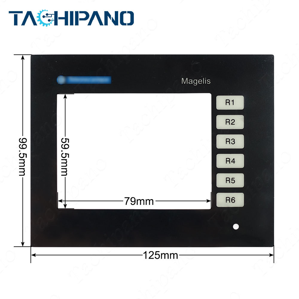 HMIDT651FC Touch Screen Panel, Protective Film for Schneider HMI DT651FC