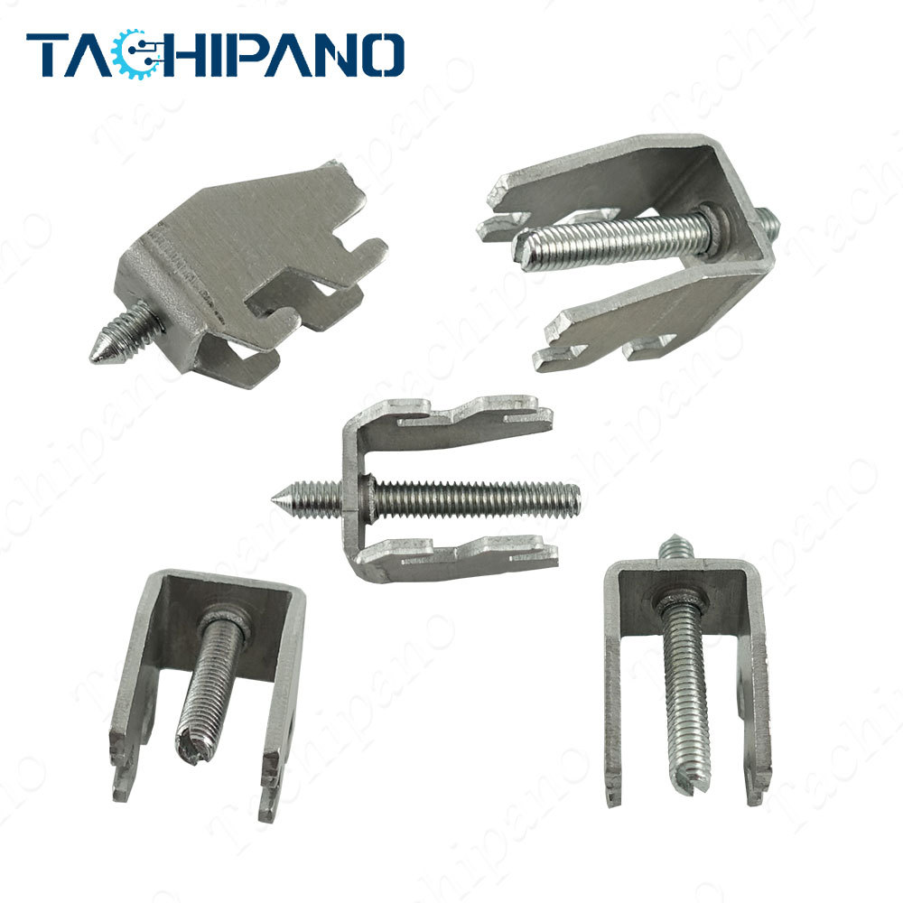 5x Steel Mounting Clips for TP177 6" 6AV6642-0AA11-0AX1