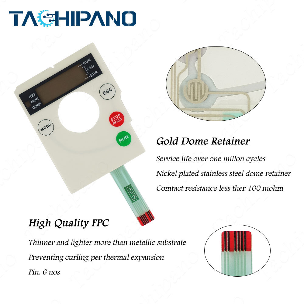 XBTR400 Membrane Keypad Switch for Schneider XBT-R400 XBT R400