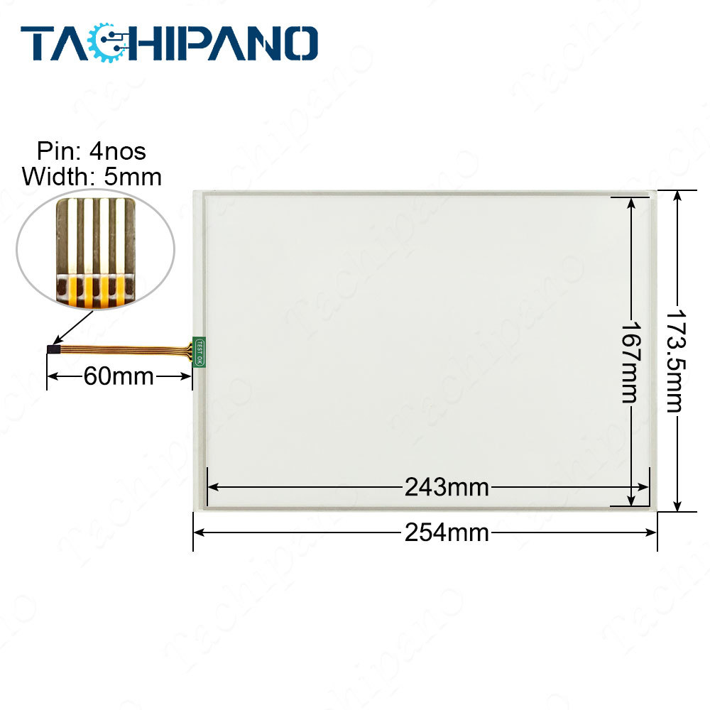 XBTOT4310 Touch Screen Panel, Protective Film for Schneider XBT0T4310