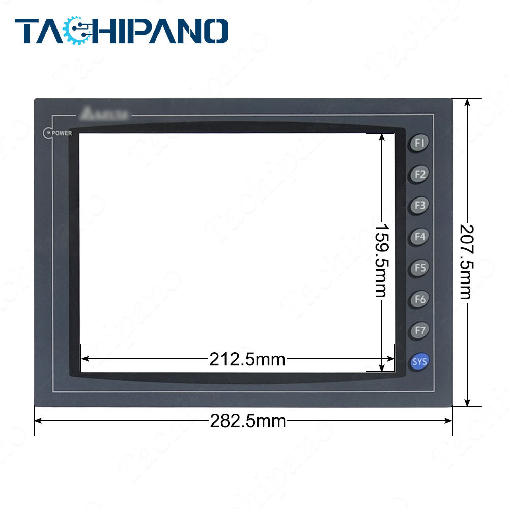 DOP-A10TCTD DOP-A10THTD1 DOP-AE10THTD1 Touch Screen Panel, Protective Film for Delta DOPA10TCTD DOPA10THTD1 DOPAE10THTD1