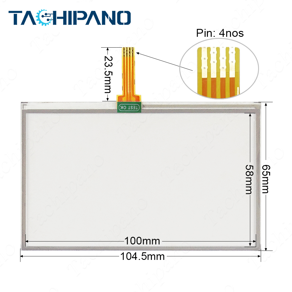 DOP-B03S211 DOP-B03E211 Touch Screen Panel, Protective Film for Delta DOPB03S211 DOPB03E211
