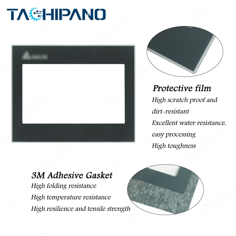 DOP-103BQ DOP-103WQ Touch Screen Panel, Protective Film for Delta DOP103BQ DOP103WQ