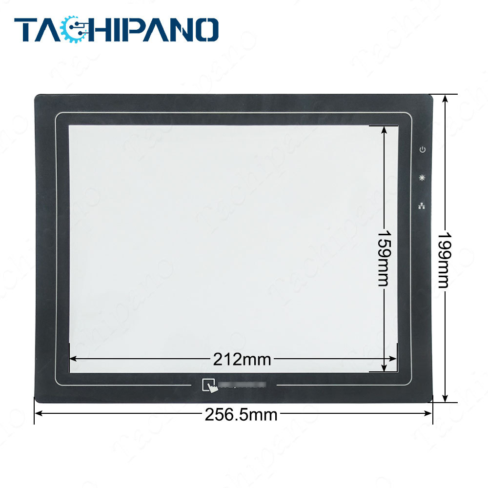 DOP-103BQ DOP-103WQ Touch Screen Panel, Protective Film for Delta DOP103BQ DOP103WQ