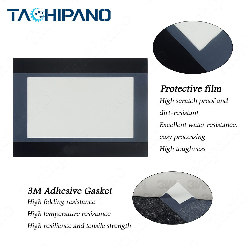 MT6070iH MT6070iH2WV MT6070iH3W Touch Screen Panel, Protective Film for Weinview MT6070iH MT6070iH2WV MT6070iH3W