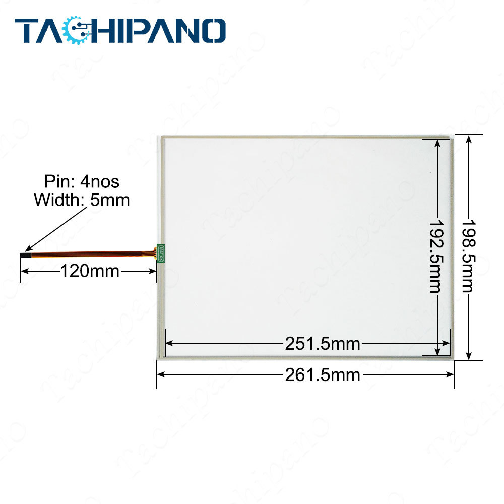 MT8150iE MT8150iE1WV MT8150X Touch Screen Panel, Protective Film for WEINVIEW MT8150iE MT8150iE1WV MT8150X