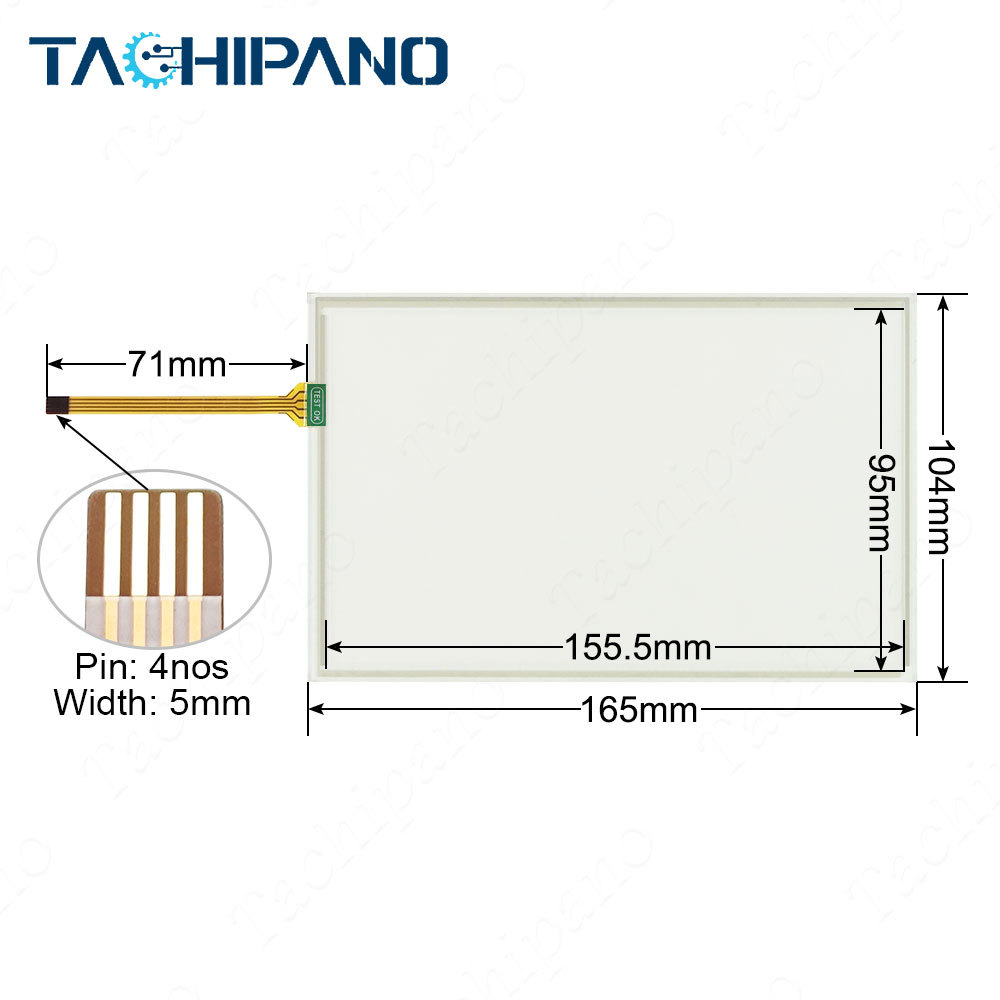 MT6100i MT6100iV2 MT6100iV2WV MT6100iV2EV Touch Screen Panel, Protective Film for Weinview MT6100i MT6100iV2 MT6100iV2WV MT6100iV2EV