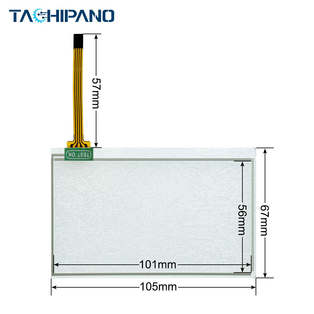 MT4414T MT4414TE Touch Screen Panel, Protective Film for Kinco MT4414T MT4414TE