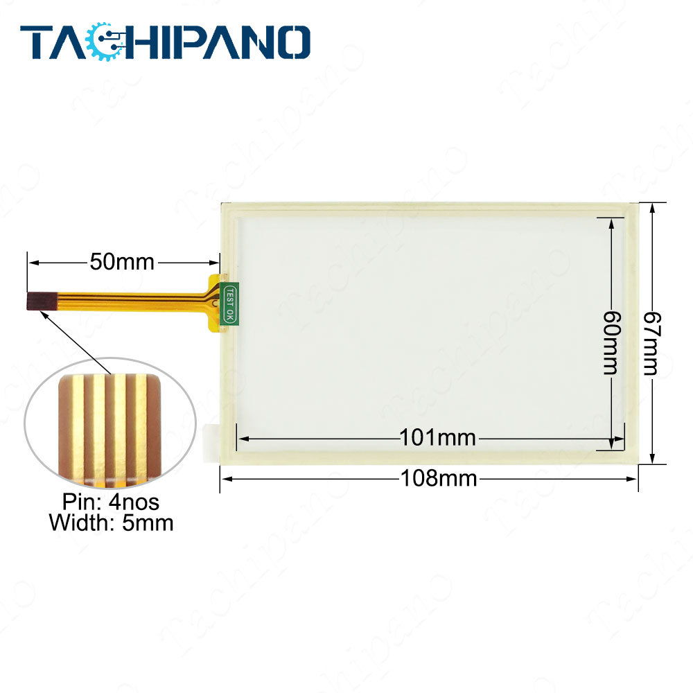 MT4200T MT4200TE MT4201T Touch Screen Panel, Protective Film for Kinco MT4200T MT4200TE MT4201T